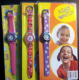 Kinder Jungen Mädchen Armbanduhr Farbwahl Quarz Uhr Pe348 Bild