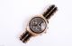 Designer Strass Damenuhr Armband Uhr Chronograph Optik Rose Gold Silber Uhr01 Armbanduhren Bild 1