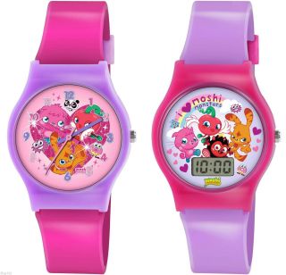 Moshi Monsters - Mädchen Rosa Analoge Oder Digitale Kinder Uhren Bild