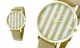 Armbanduhr Damenuhr Lovran Quartz Frauen Stripes Leatheroid Analog Modische Armbanduhren Bild 6