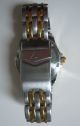 Dugena Wr100 Armbanduhr Bicolor Silber Gold Damenuhr Herrenuhr Armbanduhren Bild 1