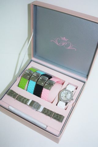Paris Hilton Damen - Uhr Mit Austauschbändern Ph11687m Bild