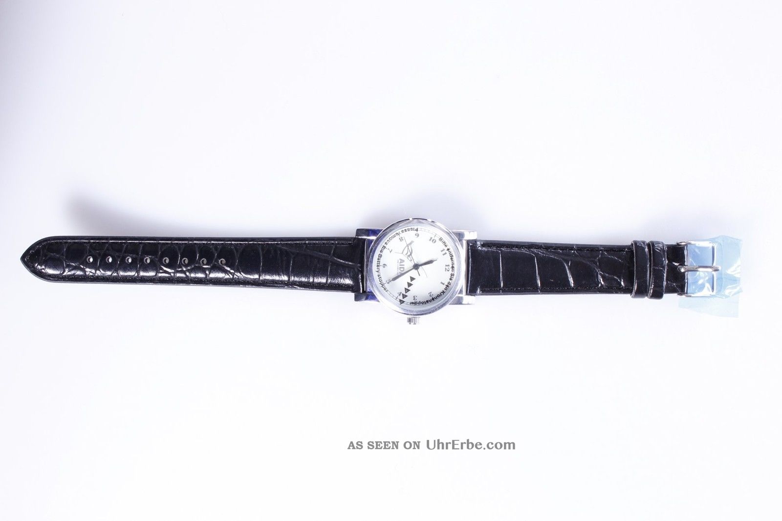 Aida Armbanduhr Schwarz - Silberfarben Größe One Size Schwarz Armbanduhren Bild