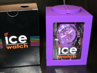 Ice Watch In Purple Uni Im Würfel (spardose) Und Handy Anhänger Bild