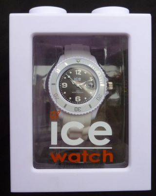 Ice Watch Si.  Wk.  S.  S.  10 Sili White Black Swarovski Elemente Neu/ovp Bild