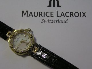 Damenarmbanduhr Maurice Lacroix Gold - Und Brillantentraum Bild