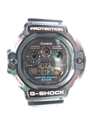 Vintage Casio G - Shock Dw - 5900 C - 1 Watch Uhr - The 