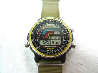 Vintage Casio Dw 403 Surfing Timer Watch Uhr - 906 Module - Rare Bild
