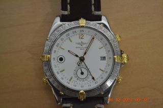 Breitling Duograph Double Date 2tone Day & Night Gmt Ref.  B15507 Bild