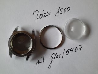 Rolex Gehäuse/case Referenz 1500 Mit Glas Bild