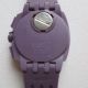 Swatch Purple Funk,  Chrono Plastic Suiv400,  Violett,  Silikon,  Neuwertig Armbanduhren Bild 2
