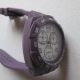 Swatch Purple Funk,  Chrono Plastic Suiv400,  Violett,  Silikon,  Neuwertig Armbanduhren Bild 7