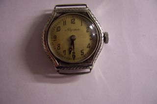 Sammlerstück Lesen Alpina - Armbanduhr Kaliber 9991 - 935 Er Silber Bild