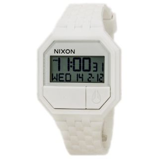 Nixon A169100 Unisex The Re - Run Weiß Gummiarmband Alarm Uhr Bild