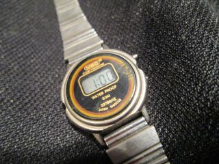 Mbo Internatinal 3453d Lcd Digital Uhr Armbanduhr Vintage Bild