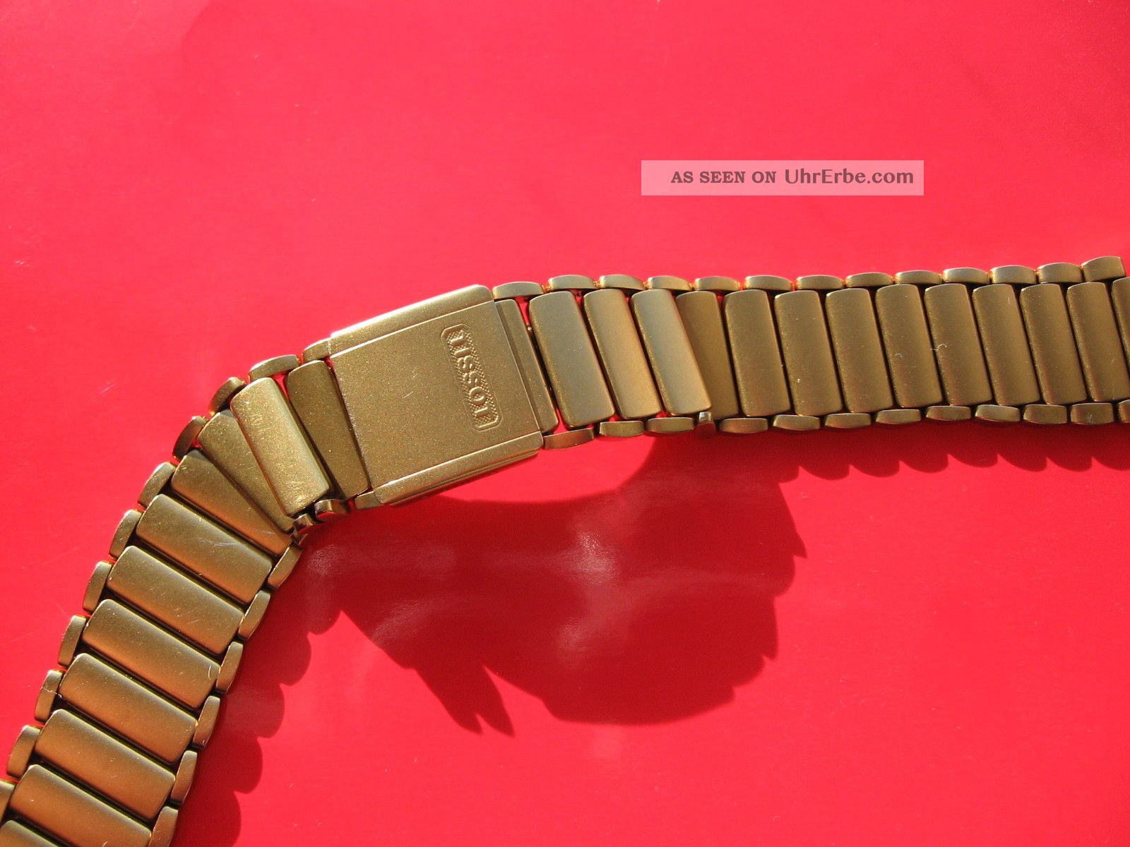 Tissot Edelstahl Band - Doppelfaltschließe - Minimale Gebrauchsspuren Armbanduhren Bild