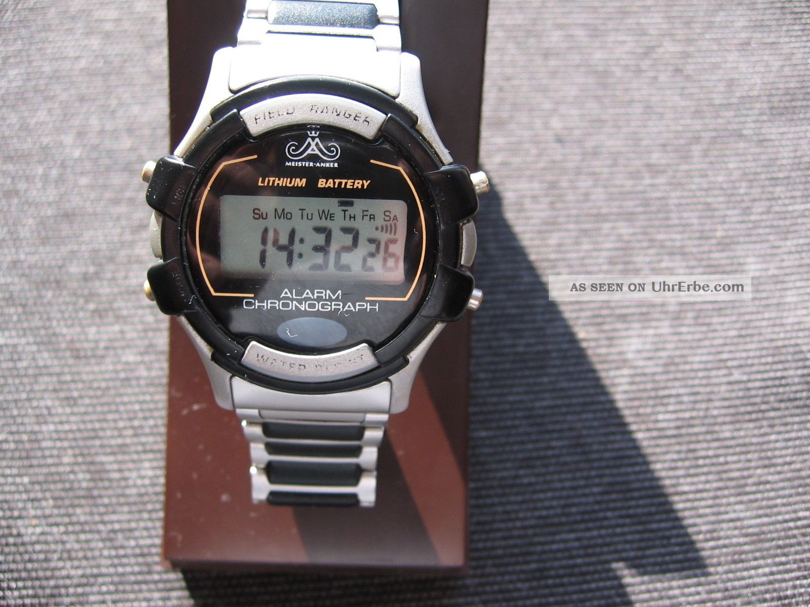Meister Anker Field Ranger Alarm Chronograph Quarz Uhr - Digital, Armbanduhren Bild