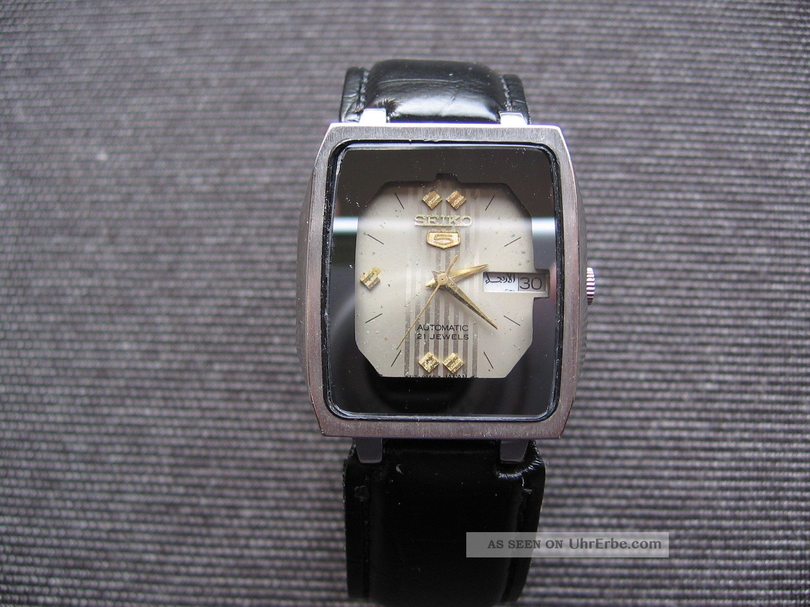 Seiko 5 Automatik Uhr,  21 Jewels,  Gepflegter Armbanduhren Bild