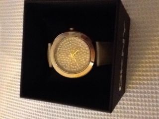 Dkny Donna Karan Uhr,  Gold,  Glitzer,  Ovp Bild