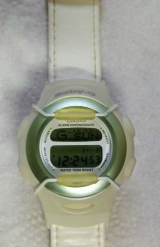 1 Casio Baby G - Uhr Getragen Siehe Bild Bild