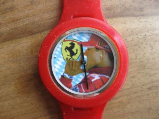 Tymer Michael Schumacher Uhr Armbanduhr Kautschuk Ferrari Bild