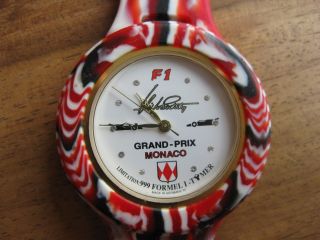 Tymer Uhr Grand - Prix Monaco Formel 1 Highsociety F1 Limitiert Glitzersteine Bild