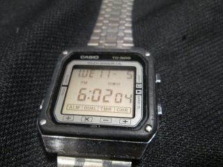 Casio Tc - 500 Lcd Digital Uhr Armbanduhr Vintage Bild
