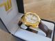 Luxus Chronograph Wellington 114 - 219 Edelstahl Beschichtet Stopuhr,  Datum Armbanduhren Bild 8