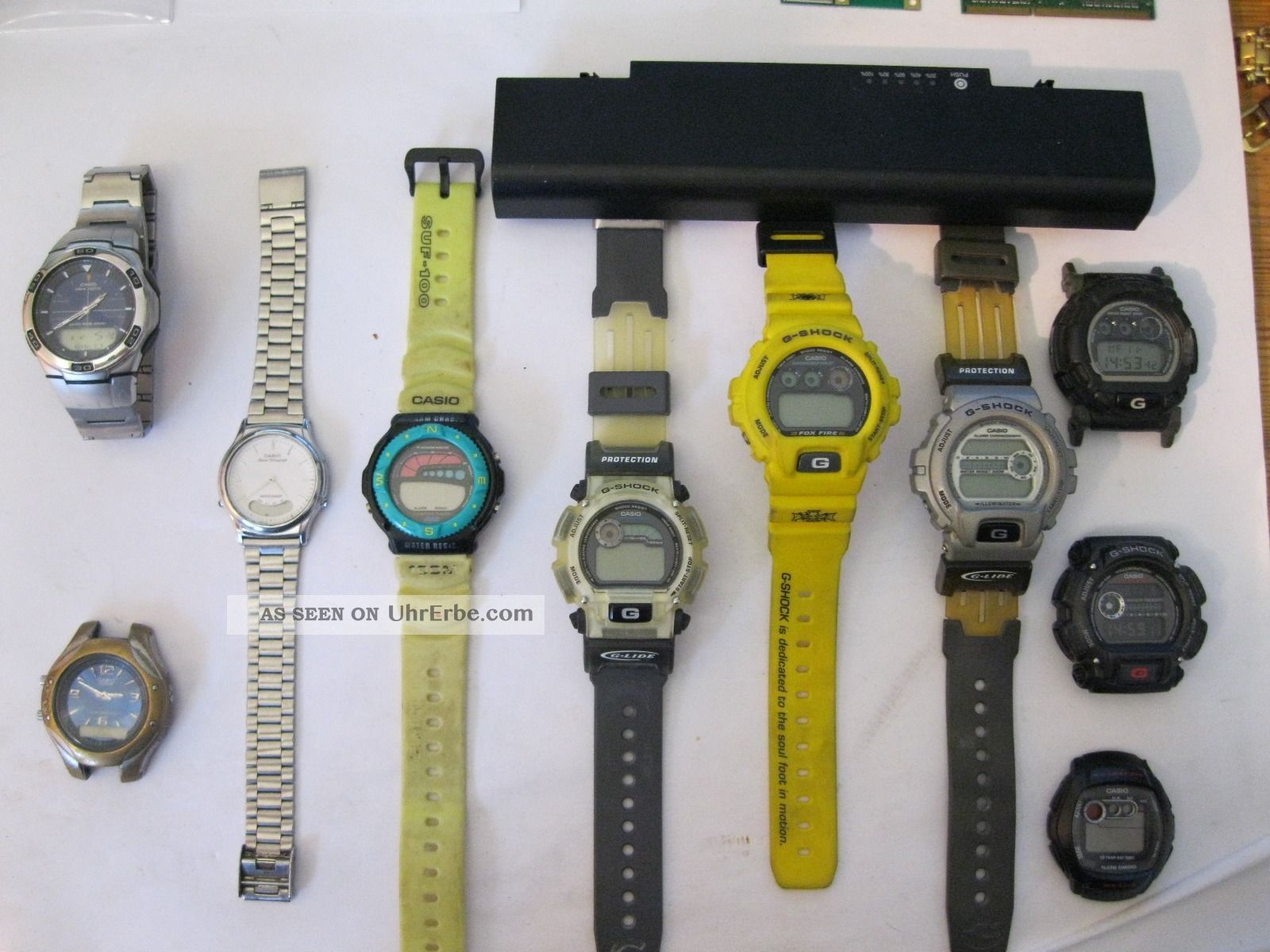 13 Uhren Konvolut Casio G - Shock Wva - 105h Dw - 9005 Bg - 158 Dw - 002 Armbanduhren Bild