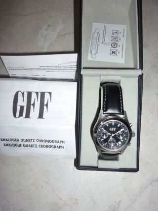 Chronograph Von Gianfranco Ferre Gff Armbanduhr Analog Quarz Uhr - Bild