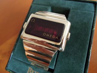 Omega - Vintage Digital - Time Computer Tc2 Cal.  1601 - Led Bild
