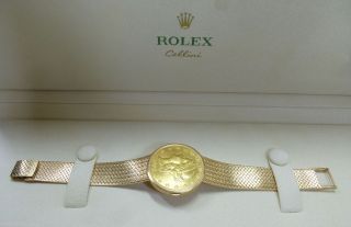 Rolex Cellini 20$ Uhr Von 1904 Ungetragen Bild