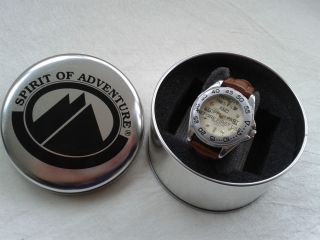 Spirit Of Adventure Unisex Armbanduhr Mit Lederarmband Bild