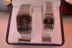 Vintage As Chalisson Zwei Armbanduhren Partnerset Edelstahl Quarz 1980er Armbanduhren Bild 7