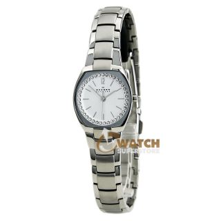 Armbanduhr Skagen Skw2110 Damen Uhr Kristall Silber Edelstahl Armband Bild