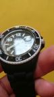 S.  Oliver Uhr 2731l Silikon Schwarz/weiß Armbanduhren Bild 3