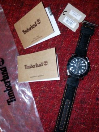 Timberland Uhr Chronograph Tbl.  13331jstb/02a Ovp Bild