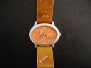 Damen Armbanduhr,  Uhr,  Esprit,  Orange Bild