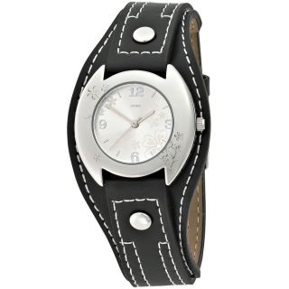 Jobo Damenuhr Damenarmbanduhr Uhr Quarz - Analog Armbanduhr Lederband J - 37324 Bild