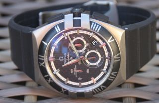 Omega Constellation Double Eagle Co - Axial Chrono Missions Hills World Cup Bild