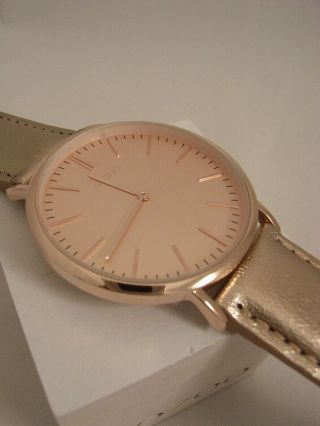 Oozoo Uhr Ultra Slim C6946 Ø Ca.  40 Mm Vintage Rose Neuheit Armbanduhr Bild