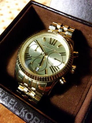 Michael Kors Uhr,  Gold Bild