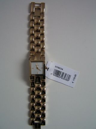 Dkny Ny 8034 Armbanduhr Für Damen Gold Bild