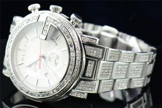 Diamant Gucci Uhr Ya101339 Herren 16,  50 Ct Individuelle G Lünette Armband Bild