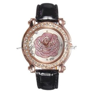 Uhr Armbanduhr The Rose - Muttertags - Sonderedition Mit Rose Und Strass Bild