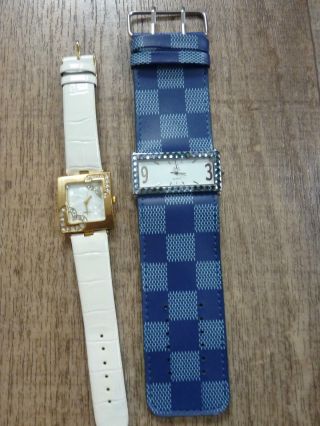 Zwei Damen Armbanduhren Neuwertig Bild