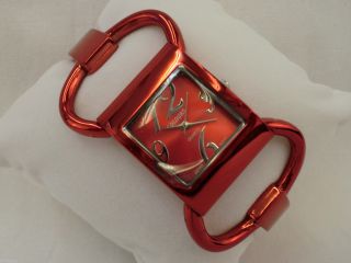 Modische Damenuhr Colours Armbanduhr Analog Quarz - Uhr Rot Hochwertig Bild