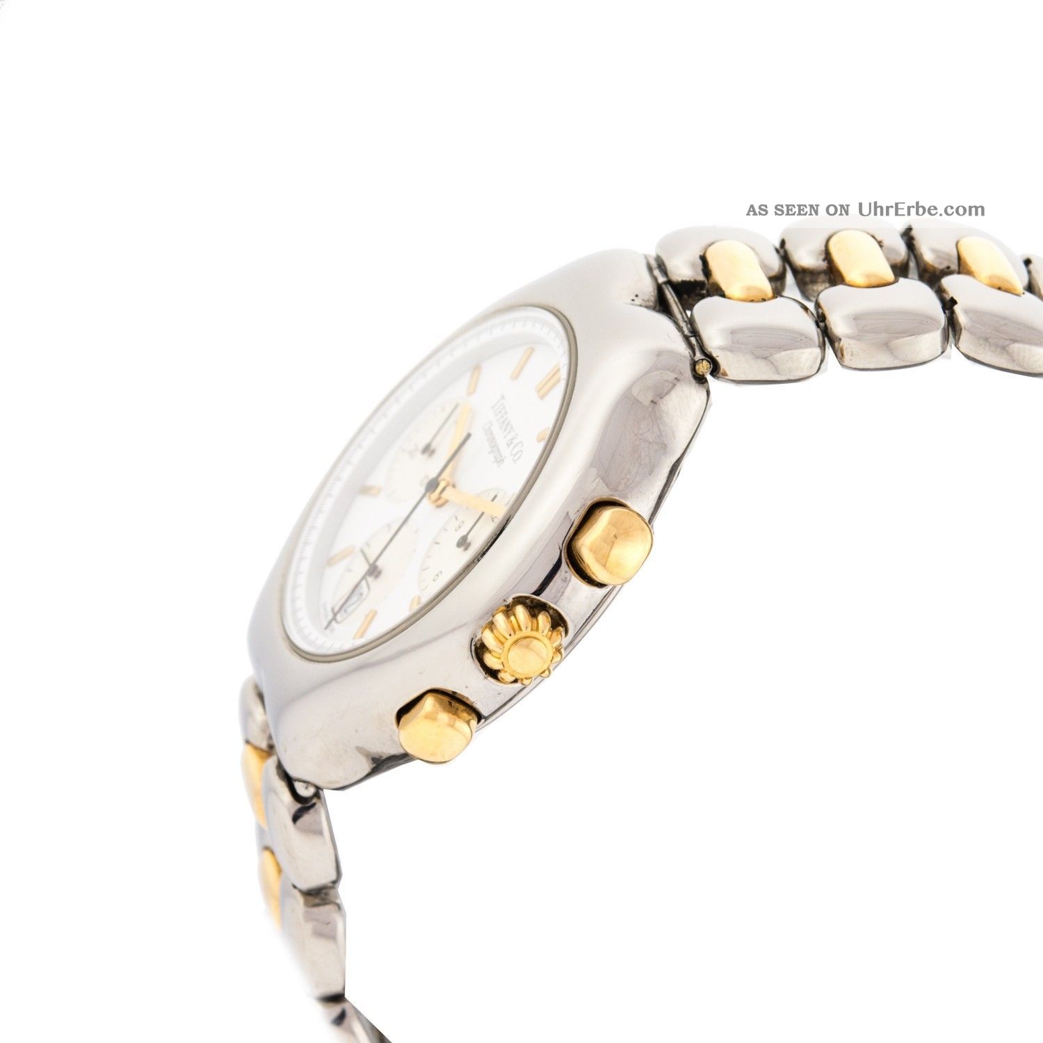 NEW DIESEL MENS WATCH STAINLESS STEEL MR BIG DADDY 2.0 XL YELLOW GOLD