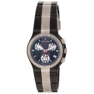 Armbanduhr Gucci Ya124402 Edelstahl Titanium Quartz Uhr Damen Bild