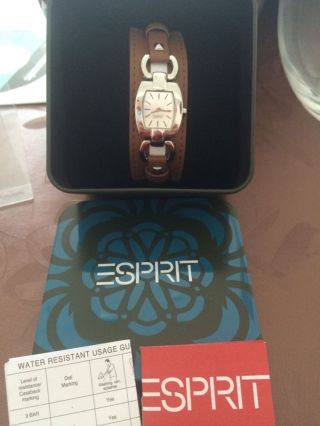 Esprit Rough Armbanduhr Für Damen (es000v12004) Damenuhr Bild